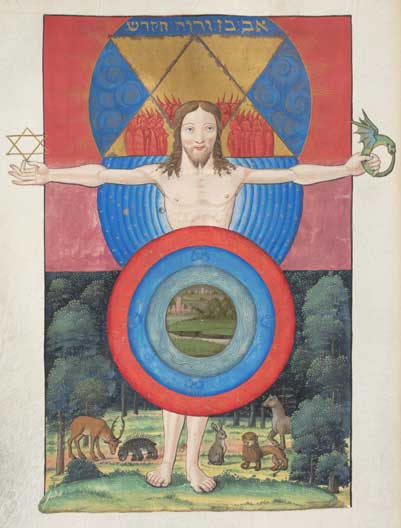El hombre, llamado microcosmos - Jehan Thenaud, Introduction &agrave; la Cabale, 1536