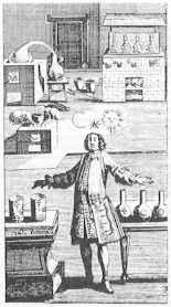 Gabinete alqu&iacute;mico, 1721